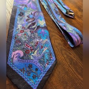 STUNNING SAZZARI Silk Tie Handmade Italy